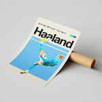 Ladda upp bild till gallerivisning, Fodbold plakat | Fodbold plakater | Erling Haaland Fodboldplakat | Perfekt til Den Ægte Fodbold Fan | Plakaty.dk
