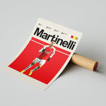 Ladda upp bild till gallerivisning, Fodbold plakat | Fodbold plakater | Gabriel Martinelli Fodbold plakat | Perfekt til Den Ægte Fodbold Fan | Plakaty.dk
