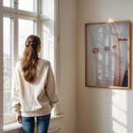 Ladda upp bild till gallerivisning, Plakat med surfbrætter | Sommer og Strand Plakater | Denne plakat viser flere surfbrætter opstillet lodret i forskellige pastelfarver som hvid, pink og grøn. Perfekt til surf- og strandelskere.
