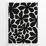 Ladda upp bild till gallerivisning, Bold Botanica Plakat | Matisse Poster | Sort-hvid kunst med store, ekspressive blomster
