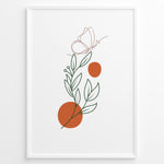 Ladda upp bild till gallerivisning, Noir Bloom Art Plakat | Boho Art Poster | Boho Plakater
