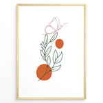 Ladda upp bild till gallerivisning, Noir Bloom Art Plakat | Boho Art Poster | Boho Plakater
