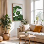 Ladda upp bild till gallerivisning, Grønne Vægkunstværker | Planter og natur i din stue | Plakat med grønne planter, botanisk kunst og naturplanter, ideel til at tilføje et organisk og livligt præg til dit hjem.
