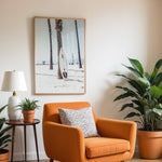 Ladda upp bild till gallerivisning, Poster med surfbräda vid palmträd | Sommar- och strandposters
