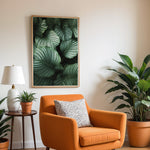 Ladda upp bild till gallerivisning, Bladkunst | Dekorér din bolig med naturlige elementer | Plakat med grønne planter, botanisk kunst og naturplanter, ideel til at tilføje et organisk og livligt præg til dit hjem.
