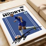 Ladda upp bild till gallerivisning, Fodbold plakat | Fodbold plakater | Mykhaylo Mudryk Fodbold Plakat | Perfekt til Passionerede Fans | Plakaty.dk
