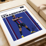 Ladda upp bild till gallerivisning, Fodbold plakat | Fodbold plakater | Robert Lewandowski Fodbold Plakat | Perfekt til Passionerede Fans | Plakaty.dk
