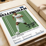 Ladda upp bild till gallerivisning, Fodbold plakat | Fodbold plakater | Jude Bellingham Fodbold Spiller Plakat | Ideel til Den Ægte Fan | Plakaty.dk
