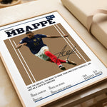 Ladda upp bild till gallerivisning, Fodbold plakat | Fodbold plakater | Kylian Mbappé Fodbold Plakat | Til Eksklusive Fans | Plakaty.dk
