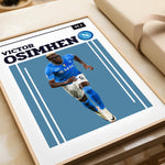 Ladda upp bild till gallerivisning, Fodbold plakat | Fodbold plakater | Victor Osimhen Fodbold Plakat | Perfekt til Passionerede Fans | Plakaty.dk
