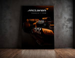Ladda upp bild till gallerivisning, McLaren Formel 1-affisch | Modern racerbilskonst
