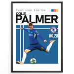 Ladda upp bild till gallerivisning, Fodbold plakat | Fodbold plakater | Cole Palmer Fodbold Plakat | Perfekt til Den Ægte Fan | Plakaty.dk
