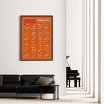 Ladda upp bild till gallerivisning, F1 Plakat | F1 Kalender Plakater 2025 | Formel 1 Race Tracking Map | Perfekt til Den Ægte Fan | Plakaty.dk
