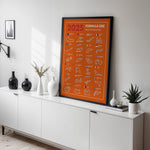 Ladda upp bild till gallerivisning, F1 Plakat | F1 Kalender Plakater 2025 | Formel 1 Race Tracking Map | Perfekt til Den Ægte Fan | Plakaty.dk
