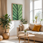 Ladda upp bild till gallerivisning, Plante print | Frodig plakat til stuen | Plakat med grønne planter, botanisk kunst og naturplanter, ideel til at tilføje et organisk og livligt præg til dit hjem.
