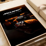 Ladda upp bild till gallerivisning, McLaren Formel 1-affisch | Modern racerbilskonst
