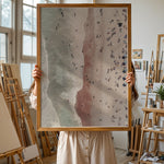 Ladda upp bild till gallerivisning, Plakat med strandscene | Sommer og Strand Plakater | Denne plakat viser et luftfoto af en strand med folk, der nyder vandet og sandet. Perfekt til dem, der elsker strandliv.
