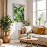 Ladda upp bild till gallerivisning, Plante print | Smuk plakat med frodige motiver | Plakat med grønne planter, botanisk kunst og naturplanter, ideel til at tilføje et organisk og livligt præg til dit hjem.
