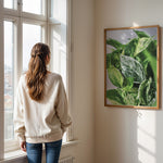 Ladda upp bild till gallerivisning, Plante print | Smuk plakat med frodige motiver | Plakat med grønne planter, botanisk kunst og naturplanter, ideel til at tilføje et organisk og livligt præg til dit hjem.
