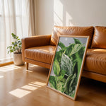 Ladda upp bild till gallerivisning, Plante print | Smuk plakat med frodige motiver | Plakat med grønne planter, botanisk kunst og naturplanter, ideel til at tilføje et organisk og livligt præg til dit hjem.
