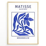 Ladda upp bild till gallerivisning, Classic Cut-Outs Plakat | Matisse Poster | Blå abstrakte former i ikonisk Matisse-stil
