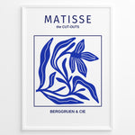 Ladda upp bild till gallerivisning, Classic Cut-Outs Plakat | Matisse Poster | Blå abstrakte former i ikonisk Matisse-stil
