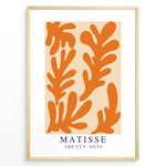 Ladda upp bild till gallerivisning, Orange Cut-Outs Plakat | Matisse Poster | Abstrakte orange former på beige baggrund
