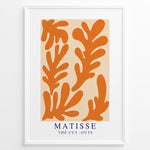Ladda upp bild till gallerivisning, Orange Cut-Outs Plakat | Matisse Poster | Abstrakte orange former på beige baggrund
