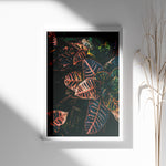 Ladda upp bild till gallerivisning, Plante print | Elegant plakat der fanger øjet | Plakat med grønne planter, botanisk kunst og naturplanter, ideel til at tilføje et organisk og livligt præg til dit hjem.
