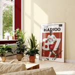 Ladda upp bild till gallerivisning, Fodbold plakat | Fodbold plakater | Kobbie Mainoo Fodbold Plakat | En Must-Have for Ægte Fans | Plakaty.dk
