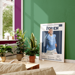 Ladda upp bild till gallerivisning, Fodbold plakat | Fodbold plakater | Phil Foden Fodbold Spiller Plakat | En Gave til Passionerede Fans | Plakaty.dk

