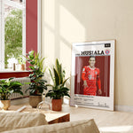 Ladda upp bild till gallerivisning, Fodbold plakat | Fodbold plakater | Jamal Musiala Fodbold Plakat | Perfekt til Passionerede Fans | Plakaty.dk

