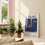 Ladda upp bild till gallerivisning, Fodbold plakat | Fodbold plakater | Luis Suárez Fodbold Plakat | Perfekt til Passionerede Fans | Plakaty.dk
