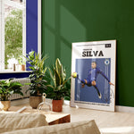 Ladda upp bild till gallerivisning, Fodbold plakat | Fodbold plakater | Thiago Silva Fodbold Plakat | Perfekt til Passionerede Fans | Plakaty.dk
