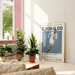 Ladda upp bild till gallerivisning, Fodbold plakat | Fodbold plakater | Cristiano Ronaldo Real Madrid Fodbold Plakat | Perfekt til Den Ægte Fan | Plakaty.dk
