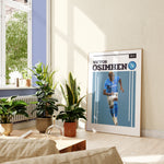 Ladda upp bild till gallerivisning, Fodbold plakat | Fodbold plakater | Victor Osimhen Fodbold Plakat | Perfekt til Passionerede Fans | Plakaty.dk
