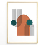 Ladda upp bild till gallerivisning, Symmetry Flow Art Plakat | Boho Art Poster | Boho Plakater

