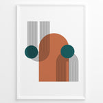 Ladda upp bild till gallerivisning, Symmetry Flow Art Plakat | Boho Art Poster | Boho Plakater
