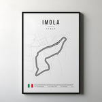 Ladda upp bild till gallerivisning, Formel 1-affisch för Emilia Romagna | Skaffa Imolas racingarv
