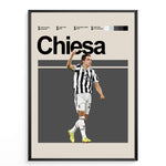 Ladda upp bild till gallerivisning, Fodbold plakat | Fodbold plakater | Federico Chiesa Fodbold Plakat | Ungt Talent, Italiens Stolthed | Plakaty.dk
