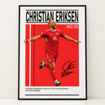 Ladda upp bild till gallerivisning, Fodbold plakat | Fodbold plakater | Christian Eriksen Fodbold Plakat | Danmark plakat | Perfekt til Den Ægte Fan | Plakaty.dk
