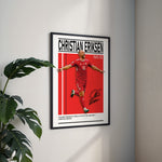 Ladda upp bild till gallerivisning, Fodbold plakat | Fodbold plakater | Christian Eriksen Fodbold Plakat | Danmark plakat | Perfekt til Den Ægte Fan | Plakaty.dk
