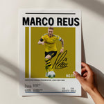 Ladda upp bild till gallerivisning, Fodbold plakat | Fodbold plakater | Marco Reus Fodbold Plakat | Perfekt til Passionerede Fans | Plakaty.dk

