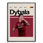 Ladda upp bild till gallerivisning, Fodbold plakat | Fodbold plakater | Paulo Dybala Fodbold Plakat | Perfekt til Den Ægte Fan | Plakaty.dk
