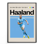 Ladda upp bild till gallerivisning, Fodbold plakat | Fodbold plakater | Erling Haaland Fodbold Plakat | Perfekt til Den Ægte Fan | Plakaty.dk
