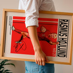 Ladda upp bild till gallerivisning, Fodbold plakat | Fodbold plakater | Rasmus Højlund Fodbold Plakat | Danmark | Perfekt til Den Ægte Fan | Plakaty.dk

