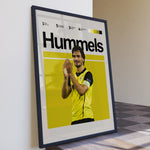 Ladda upp bild till gallerivisning, Fodbold plakat | Fodbold plakater | Mats Hummels Fodbold Plakat | Forsvarsmaestroens Ære | Plakaty.dk
