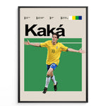 Ladda upp bild till gallerivisning, Fodbold plakat | Fodbold plakater | Kaka Fodbold Plakat 02 | Magisk Tribute til Den Ægte Fan | Plakaty.dk
