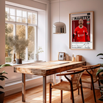 Ladda upp bild till gallerivisning, Fodbold plakat | Fodbold plakater | Alexis Mac Allister Fodbold Plakat | Perfekt til Passionerede Fans | Plakaty.dk
