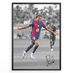 Ladda upp bild till gallerivisning, Fodbold plakat | Fodbold plakater | Lamine Yamal Fodbold Plakat | Inspirerende for Fremtidens Fans | Plakaty.dk
